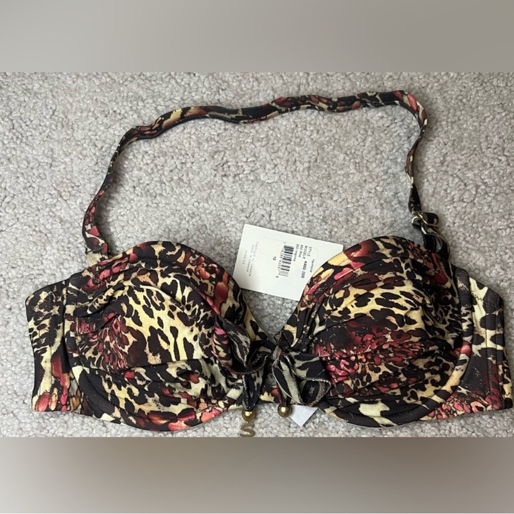 Shan - Underwired Bikini Top - Size 10